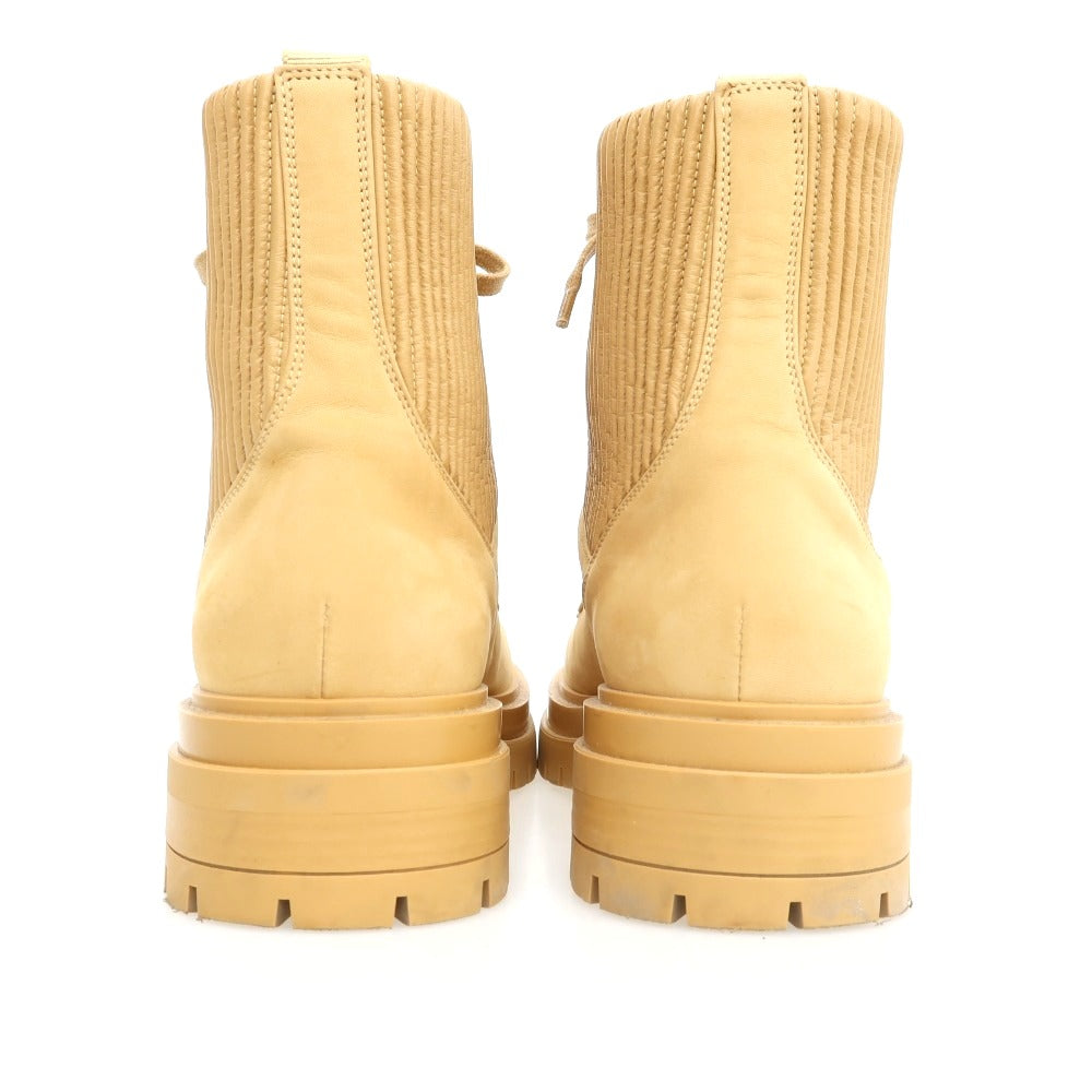 【中古】ジャンヴィト ロッシ Gianvito Rossi ヌバック レースアップブーツ ベージュ【サイズ40】【 状態ランクA 】【 メンズ 】