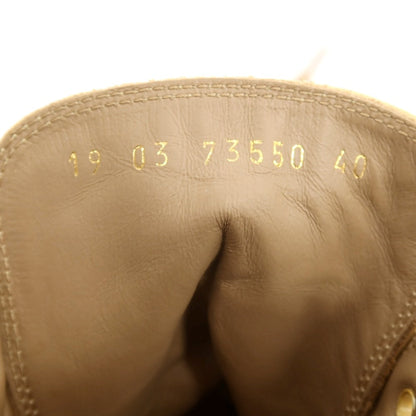 【中古】ジャンヴィト ロッシ Gianvito Rossi ヌバック レースアップブーツ ベージュ【サイズ40】【 状態ランクA 】【 メンズ 】