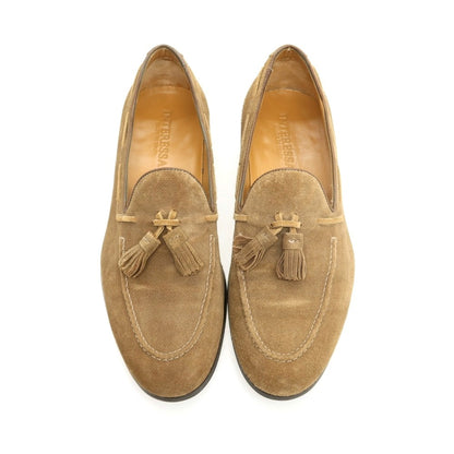 【中古】インテレッサ INTERESSA スエード タッセルローファー ブラウン【サイズ6 1/2】【 状態ランクB 】【 メンズ 】