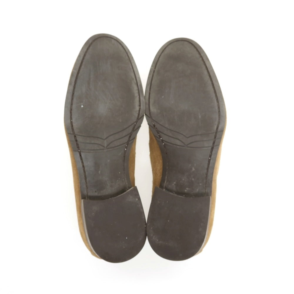 【中古】インテレッサ INTERESSA スエード タッセルローファー ブラウン【サイズ6 1/2】【 状態ランクB 】【 メンズ 】