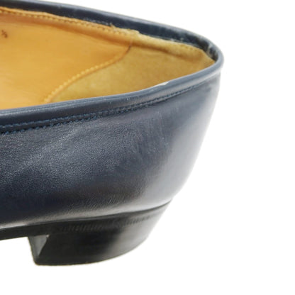 【中古】チェントフェリーナ Cento Felina コインローファー ネイビー【サイズ6 1/2】【 状態ランクC 】【 メンズ 】