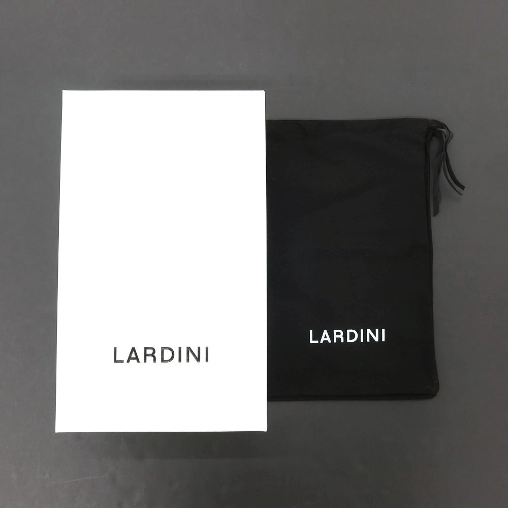 【中古】ラルディーニ LARDINI × LIDFORT ローファー ブラック【 サイズ6 】【 状態ランクB 】【 メンズ 】 [BPD]
