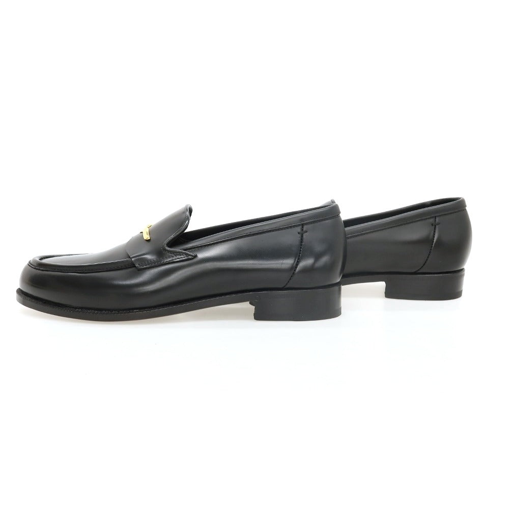 【中古】ラルディーニ LARDINI × LIDFORT ローファー ブラック【 サイズ6 】【 状態ランクB 】【 メンズ 】 [BPD]