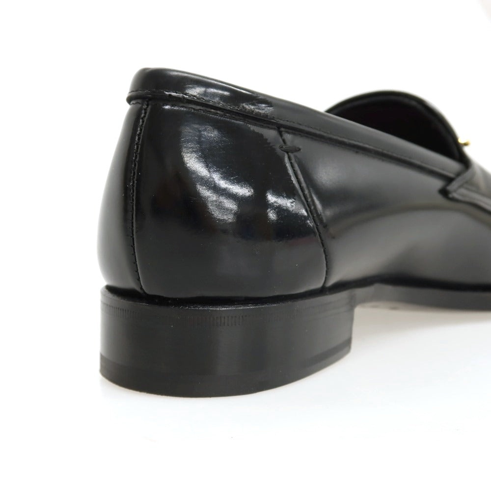 【中古】ラルディーニ LARDINI × LIDFORT ローファー ブラック【サイズ6】【 状態ランクB 】【 メンズ 】