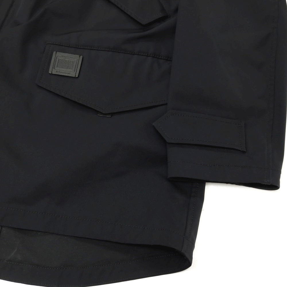【中古】コーチ COACH ポリエステル モッズコート ブラック【サイズM】【 状態ランクC 】【 メンズ 】