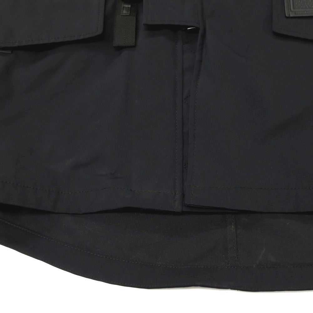 【中古】コーチ COACH ポリエステル モッズコート ブラック【サイズM】【 状態ランクC 】【 メンズ 】