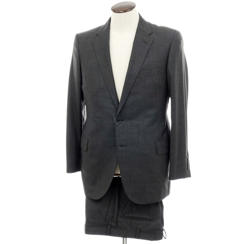 【中古】イセタンメンズ ISETAN MENS ウール 2つボタンスーツ グレー【 表記なし（L位） 】【 状態ランクC 】【 メンズ 】