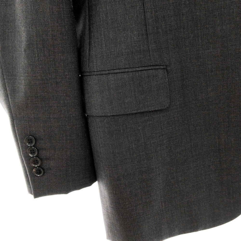 【中古】イセタンメンズ ISETAN MENS ウール 2つボタンスーツ グレー【 表記なし（L位） 】【 状態ランクC 】【 メンズ 】