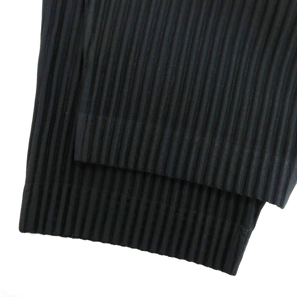 【中古】オム プリッセ イッセイミヤケ HOMME PLISSE ISSEY MIYAKE ポリエステル プリーツ イージーパンツ ブラック【 3 】【 状態ランクB 】【 メンズ 】
