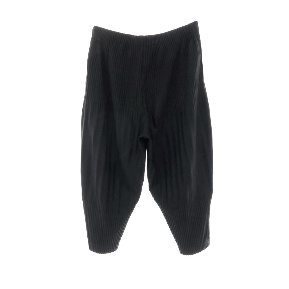 【中古】オム プリッセ イッセイミヤケ HOMME PLISSE ISSEY MIYAKE ポリエステル プリーツ イージーパンツ ブラック【 3 】【 状態ランクB 】【 メンズ 】