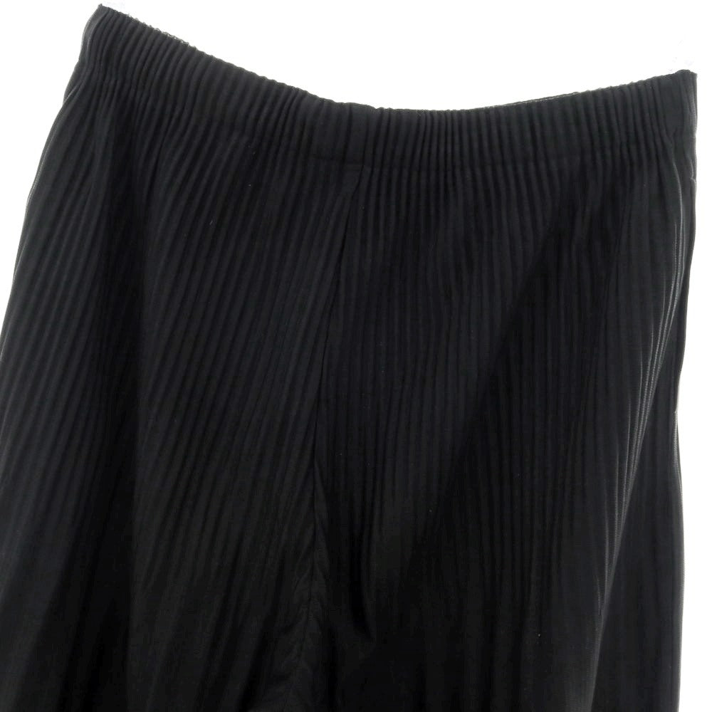 【中古】オム プリッセ イッセイミヤケ HOMME PLISSE ISSEY MIYAKE ポリエステル プリーツ イージーパンツ ブラック【 3 】【 状態ランクB 】【 メンズ 】
