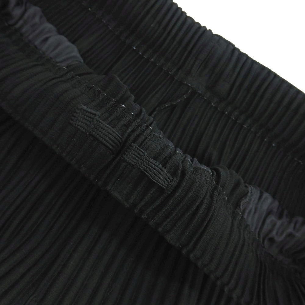 【中古】オム プリッセ イッセイミヤケ HOMME PLISSE ISSEY MIYAKE ポリエステル プリーツ イージーパンツ ブラック【 3 】【 状態ランクB 】【 メンズ 】