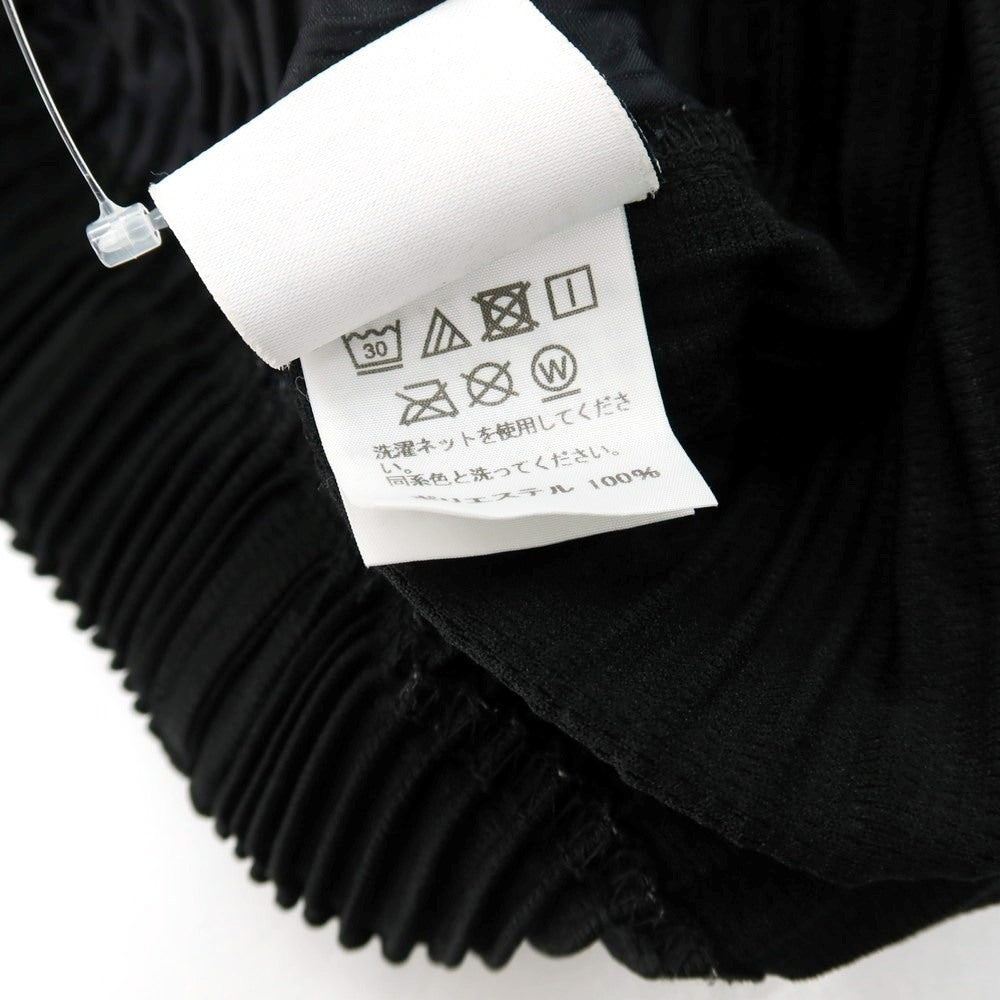 【中古】オム プリッセ イッセイミヤケ HOMME PLISSE ISSEY MIYAKE ポリエステル プリーツ イージーパンツ ブラック【 3 】【 状態ランクB 】【 メンズ 】