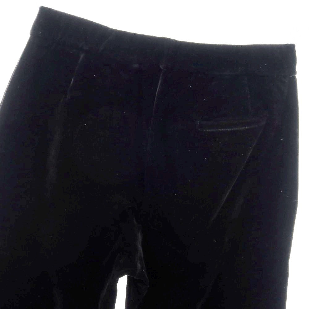 【中古】エンポリオ アルマーニ EMPORIO ARMANI コットンナイロン ベロア イージースラックスパンツ ブラック【 M 】【 状態ランクC 】【 メンズ 】