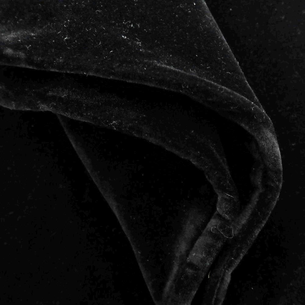 【中古】エンポリオ アルマーニ EMPORIO ARMANI コットンナイロン ベロア イージースラックスパンツ ブラック【 M 】【 状態ランクC 】【 メンズ 】