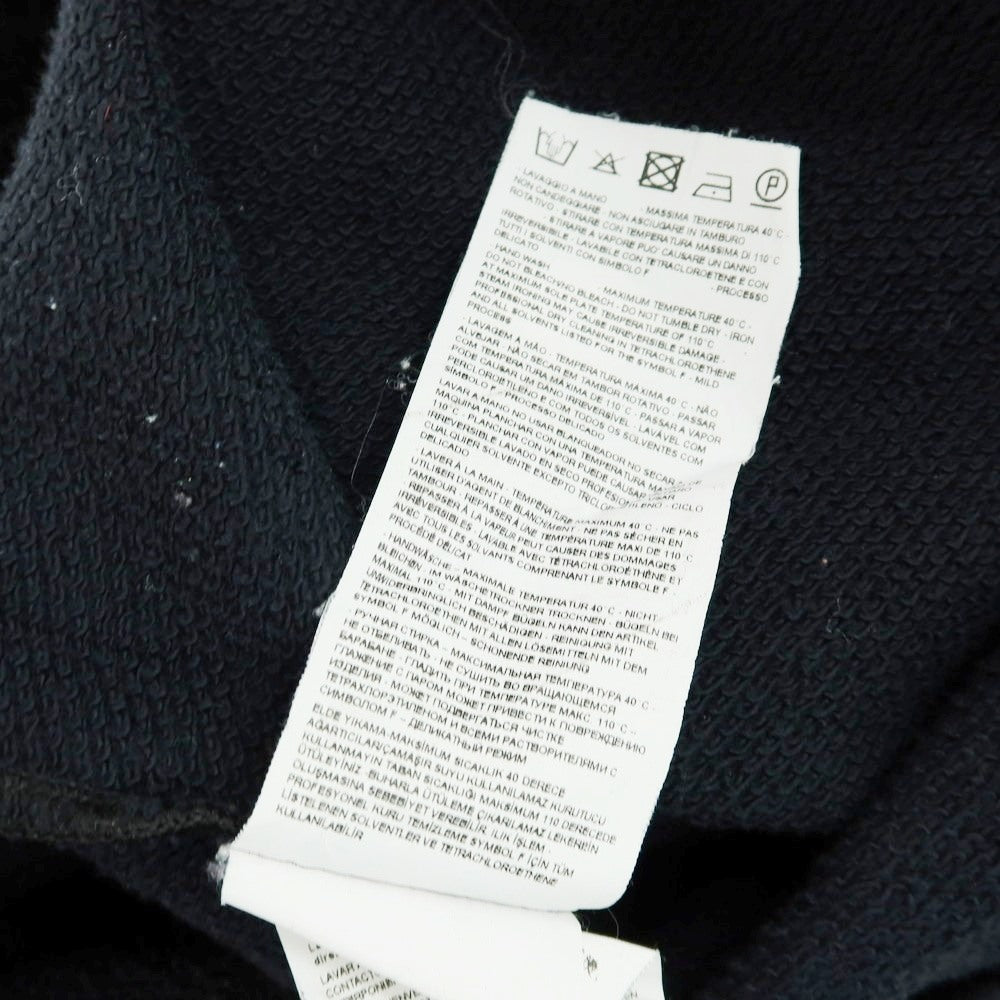 【中古】エンポリオ アルマーニ EMPORIO ARMANI コットンナイロン ベロア イージースラックスパンツ ブラック【 M 】【 状態ランクC 】【 メンズ 】