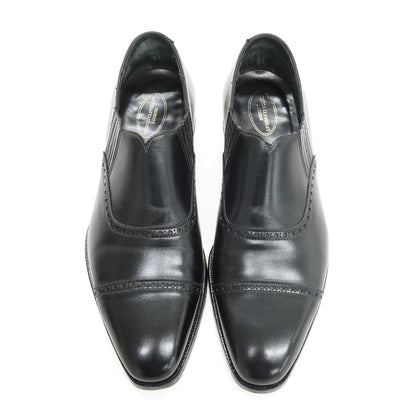 【中古】ジョージ クレバリー GEORGE CLEVERLEY サイドエラスティック ドレスシューズ ブラック【サイズ7 1/2E】【 状態ランクB 】【 メンズ 】