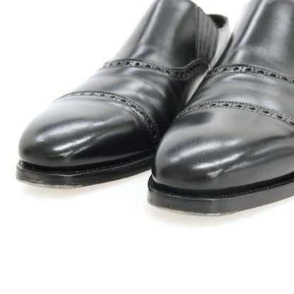 【中古】ジョージ クレバリー GEORGE CLEVERLEY サイドエラスティック ドレスシューズ ブラック【サイズ7 1/2E】【 状態ランクB 】【 メンズ 】