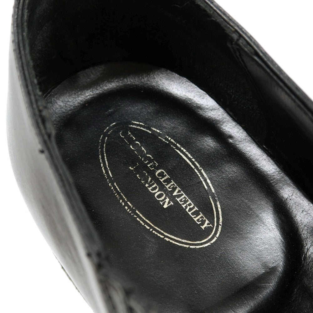 【中古】ジョージ クレバリー GEORGE CLEVERLEY サイドエラスティック ドレスシューズ ブラック【サイズ7 1/2E】【 状態ランクB 】【 メンズ 】