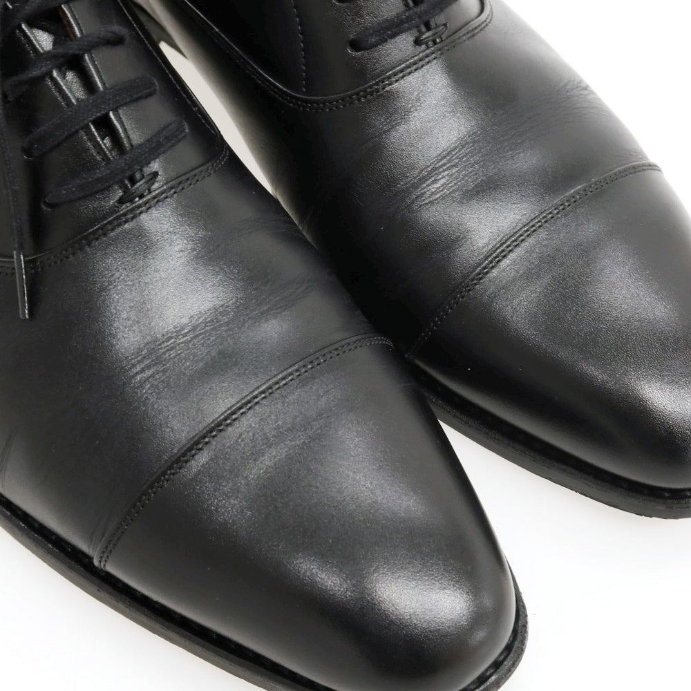 【中古】スコッチグレイン SCOTCH GRAIN ストレートチップ ドレスシューズ ブラック【サイズ25 1/2】【 状態ランクB 】【 メンズ 】