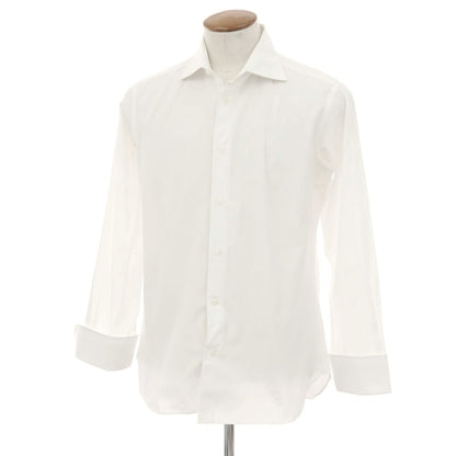 【中古】アザブテーラー azabu tailor コットン ドレスシャツ ホワイト【 40 】【 状態ランクB 】【 メンズ 】