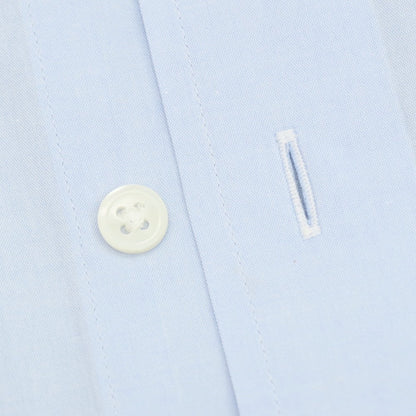 【中古】アザブテーラー azabu tailor コットン ドレスシャツ ライトブルー【 40 】【 状態ランクB 】【 メンズ 】