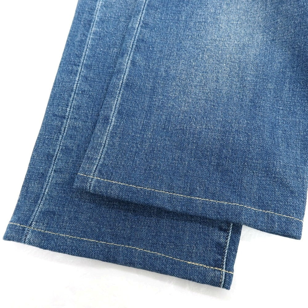 【中古】インコテックス ブルーディヴィジョン INCOTEX BLUE DIVISION ダメージ＆リペア加工 ストレッチ コットン デニムパンツ ジーンズ ブルー【 31 】【 状態ランクB 】【 メンズ 】