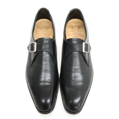 【中古】ソフィス＆ソリッド Soffice &amp; Solid ドレスシューズ ブラック【サイズ7】【 状態ランクB 】【 メンズ 】