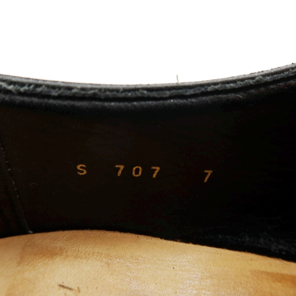 【中古】ソフィス＆ソリッド Soffice &amp; Solid ドレスシューズ ブラック【サイズ7】【 状態ランクB 】【 メンズ 】