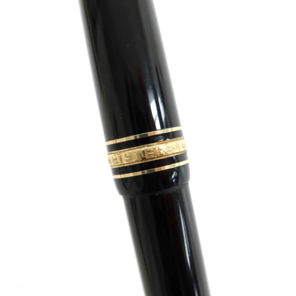 【中古】モンブラン MONTBLANC マイスターシュテック ボールペン ブラックxゴールド【サイズマイスターシュテック】【 状態ランクC 】【 メンズ 】