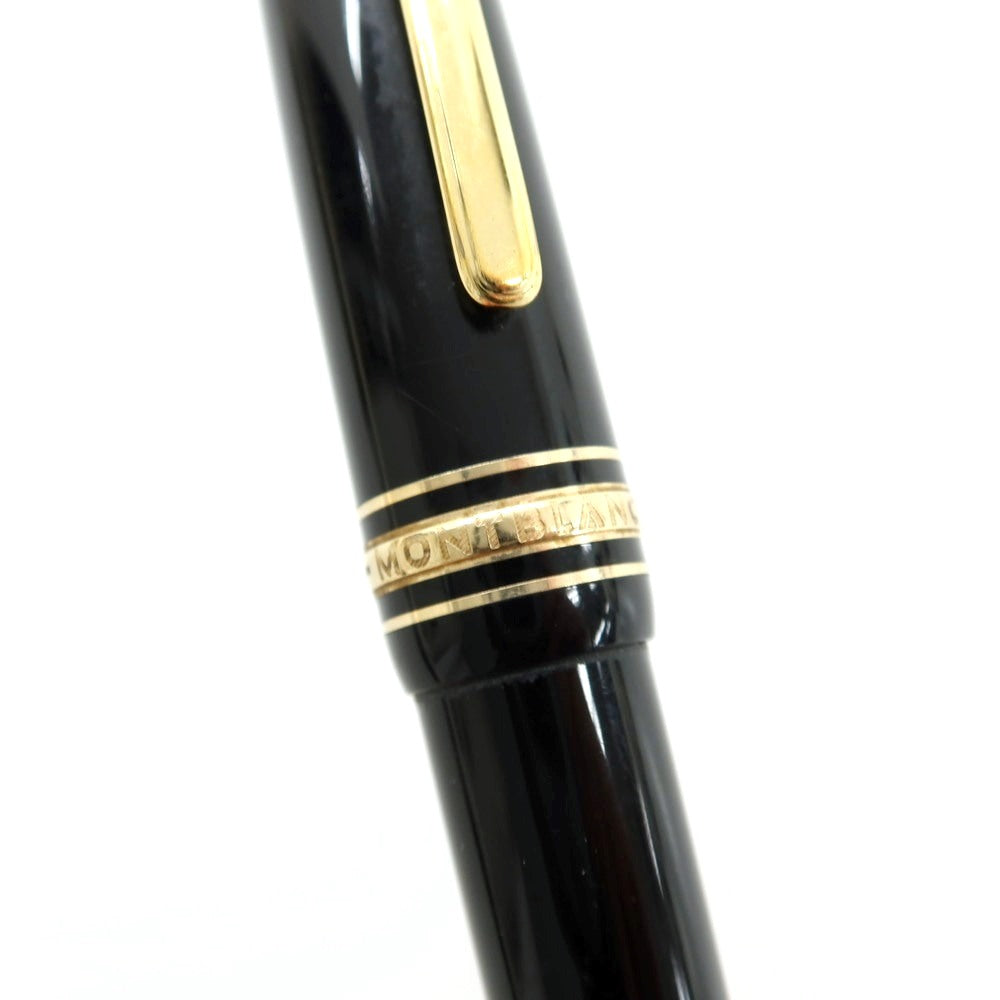 【中古】モンブラン MONTBLANC マイスターシュテック ボールペン ブラックxゴールド【サイズマイスターシュテック】【 状態ランクC 】【 メンズ 】