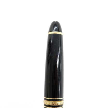 【中古】モンブラン MONTBLANC マイスターシュテック ボールペン ブラックxゴールド【サイズマイスターシュテック】【 状態ランクC 】【 メンズ 】