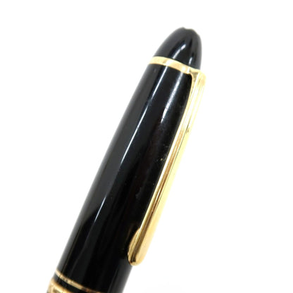【中古】モンブラン MONTBLANC マイスターシュテック ボールペン ブラックxゴールド【サイズマイスターシュテック】【 状態ランクC 】【 メンズ 】