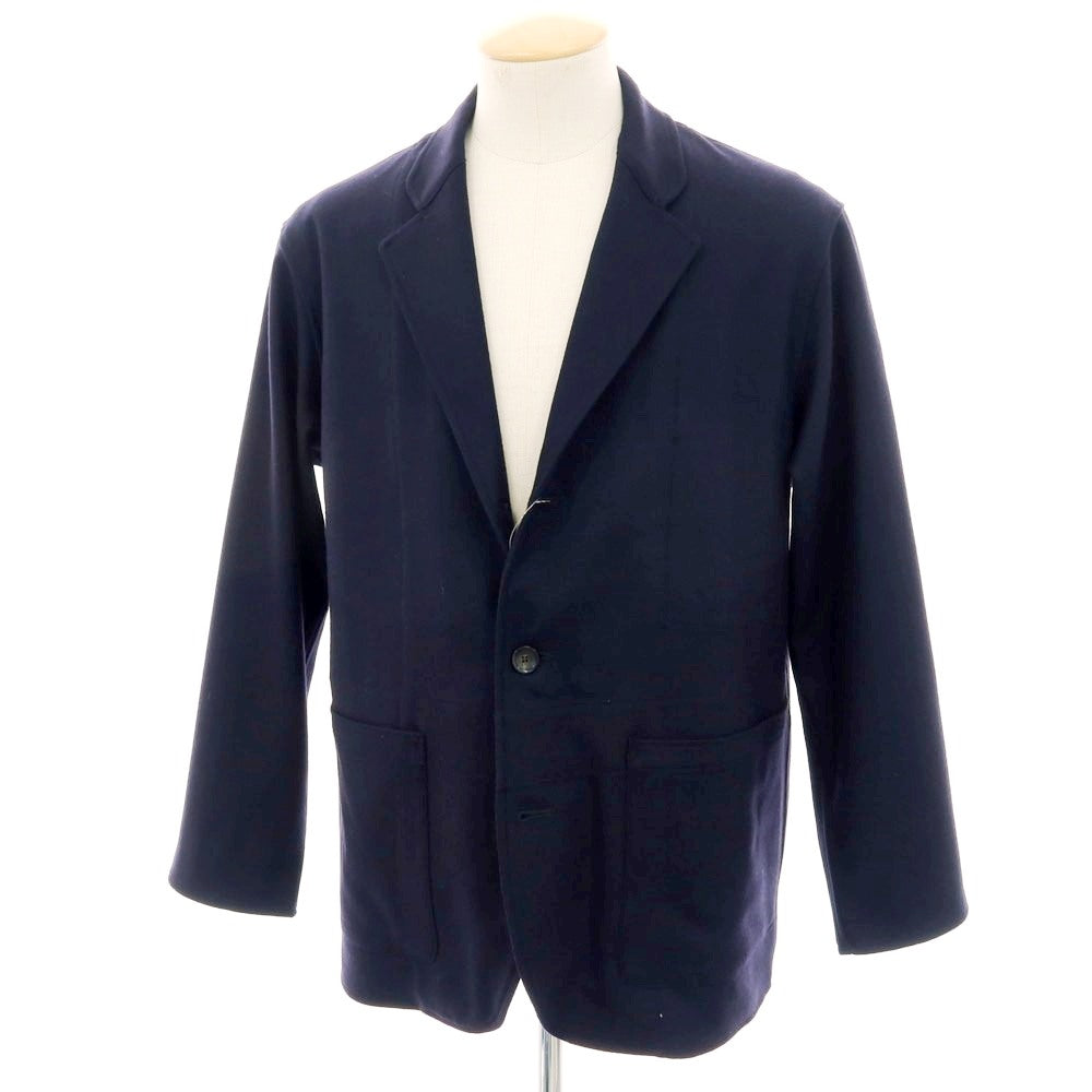 【中古】マーカ marka ウール 3B カジュアルジャケット ネイビー【サイズ1】【 状態ランクB 】【 メンズ 】[BPD]