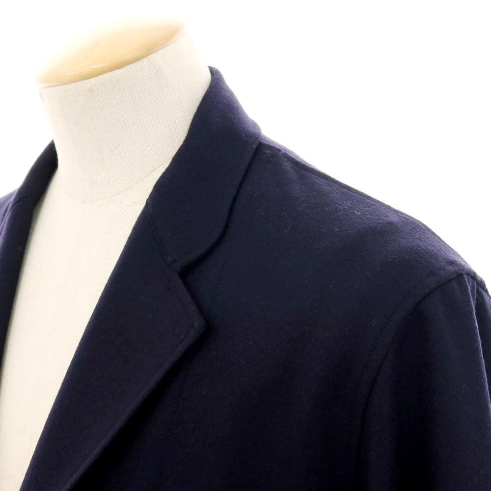 【中古】マーカ marka ウール 3B カジュアルジャケット ネイビー【 1 】【 状態ランクB 】【 メンズ 】
