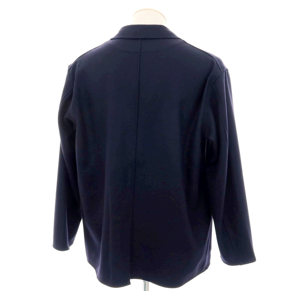 【中古】マーカ marka ウール 3B カジュアルジャケット ネイビー【サイズ1】【 状態ランクB 】【 メンズ 】[BPD]