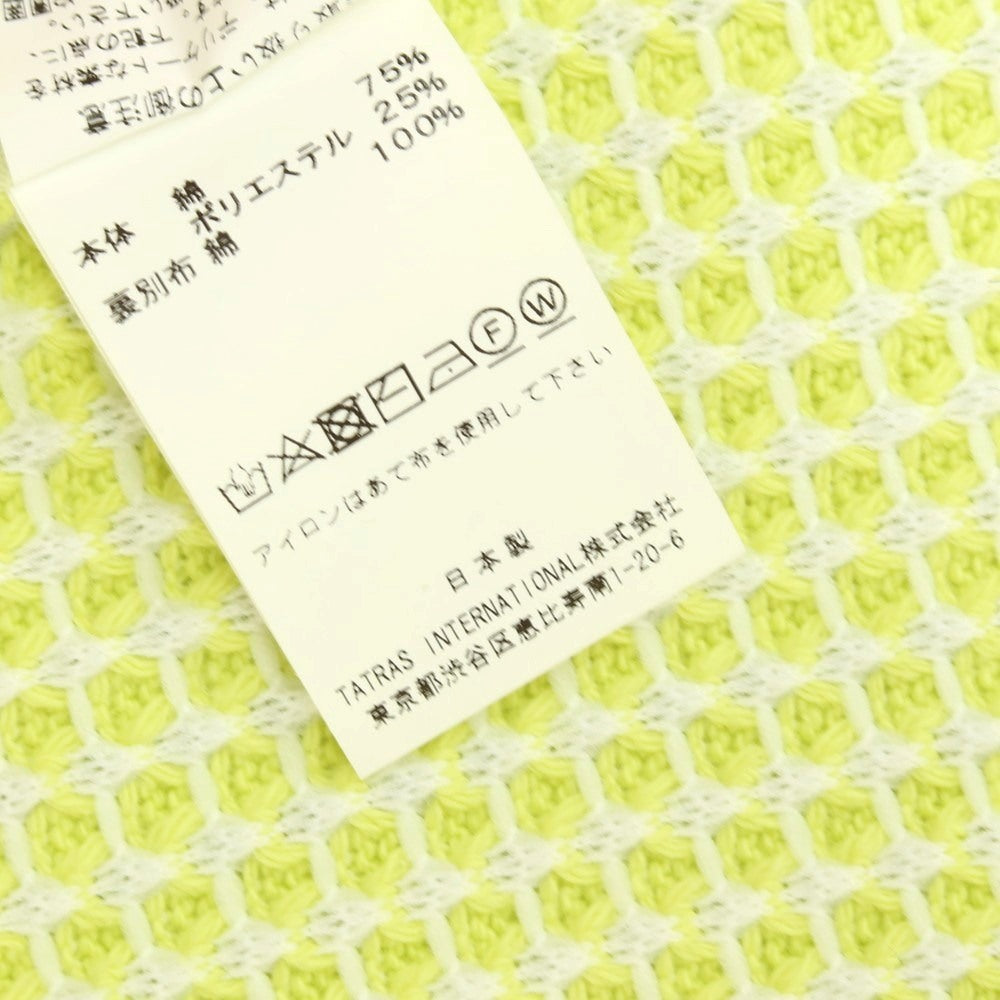 【中古】シーグリーン Seagreen コットンポリエステル ダブルジップ パーカー ネオングリーンxホワイト【サイズ3】【 状態ランクB 】【 メンズ 】