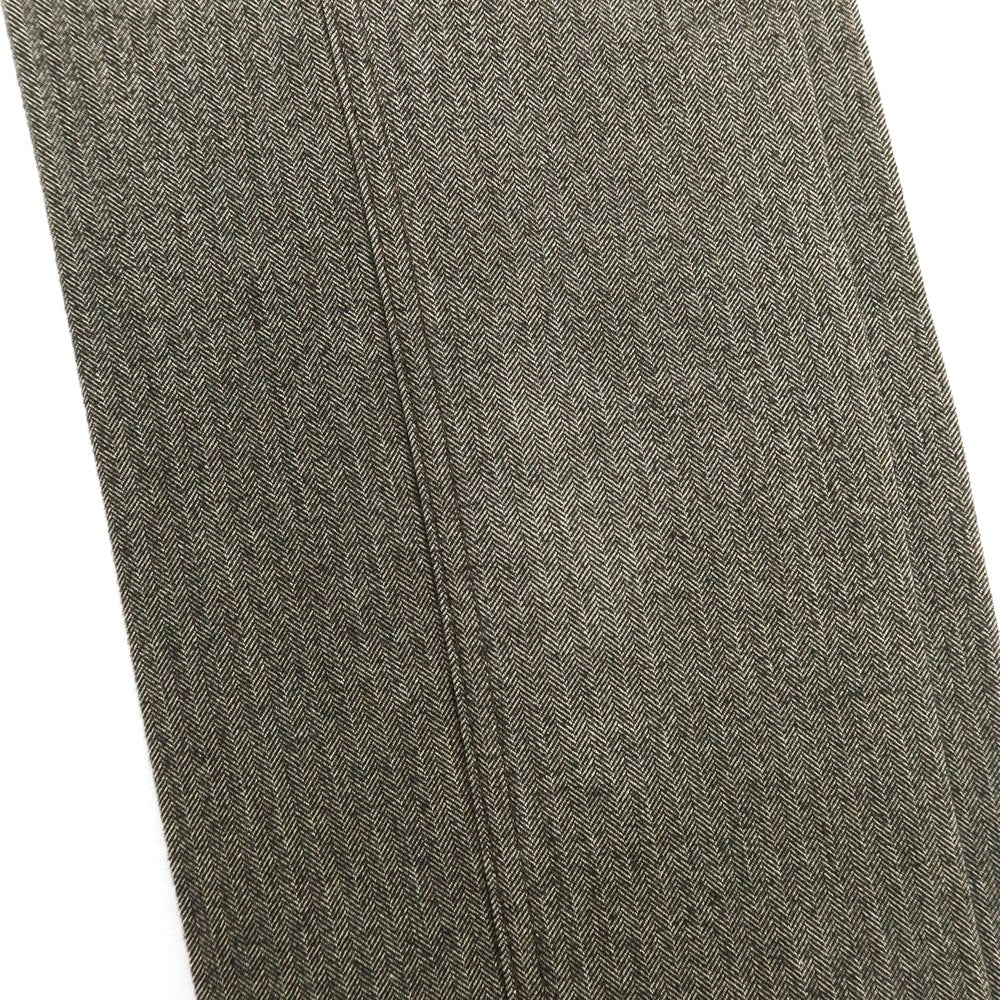 【中古】ピーエス ポールスミス PS Paul Smith コットン ヘリンボーン カジュアルスラックスパンツ ブラックxアイボリー系【 S 】【 状態ランクC 】【 メンズ 】