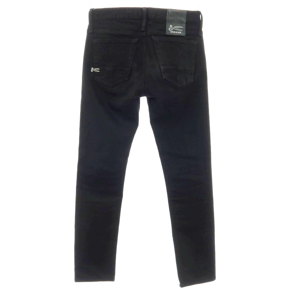 【中古】デンハム DENHAM ストレッチ コットンレーヨンポリエステル デニムパンツ ジーンズ ブラック【 28 】【 状態ランクB 】【 メンズ 】