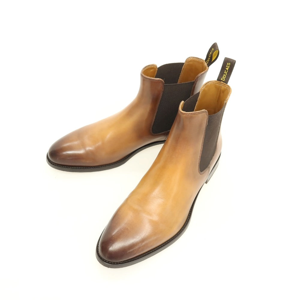【中古】デュカルス DOUCALS サイドゴアブーツ ブラウン【サイズ42】【 状態ランクB 】【 メンズ 】