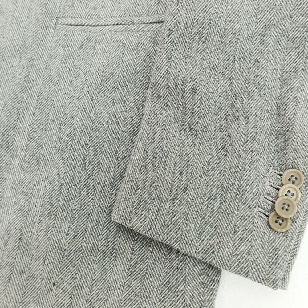 【中古】ガイオラ GAiOLA ウールカシミヤ チェスターフィールドコート グレー【 46 】【 状態ランクB 】【 メンズ 】