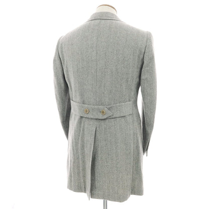 【中古】ガイオラ GAiOLA ウールカシミヤ チェスターフィールドコート グレー【 46 】【 状態ランクB 】【 メンズ 】