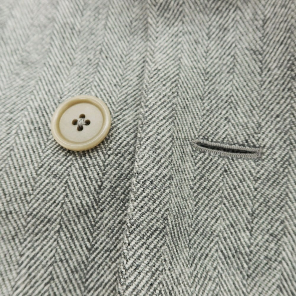 【中古】ガイオラ GAiOLA ウールカシミヤ チェスターフィールドコート グレー【 46 】【 状態ランクB 】【 メンズ 】