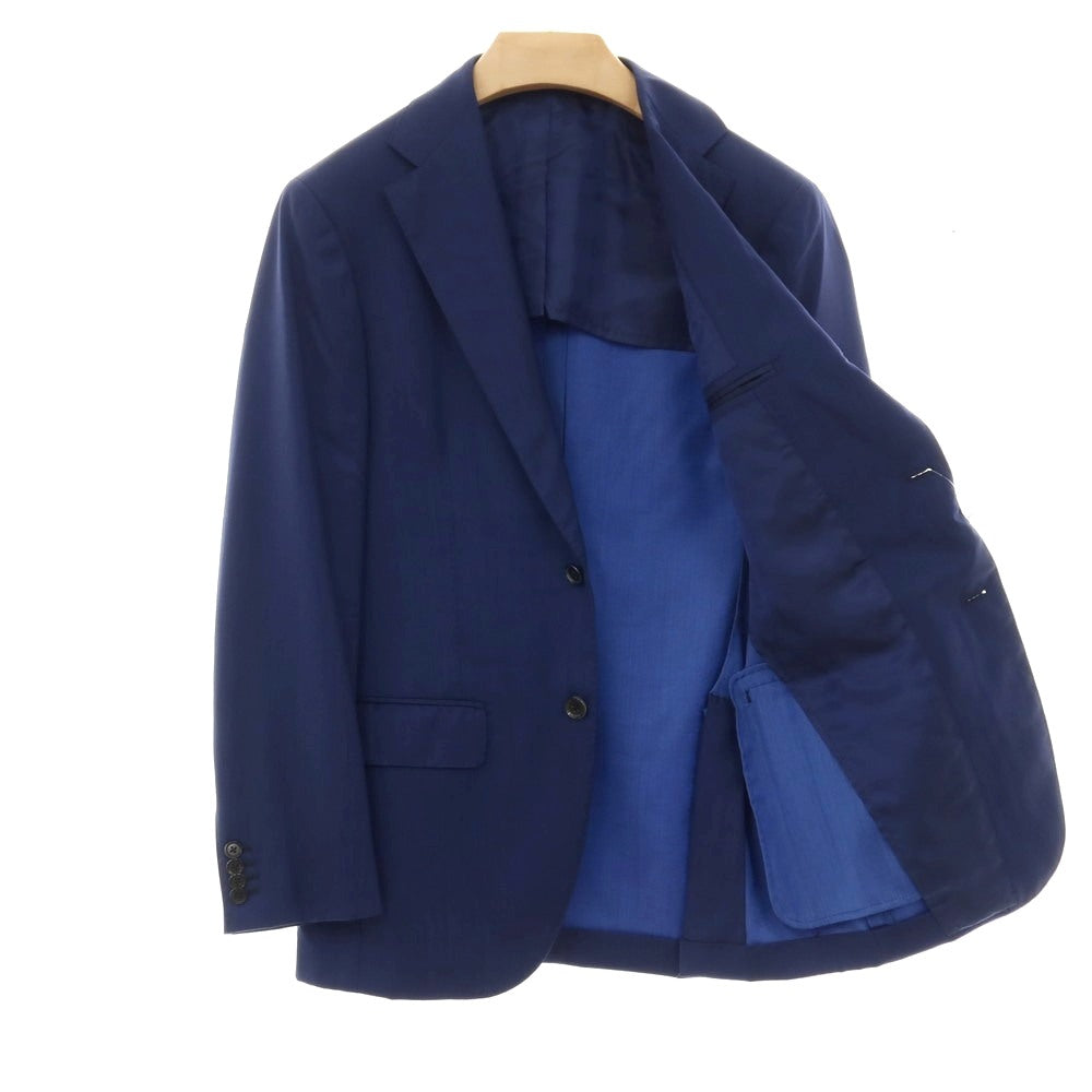 【中古】ブリッラ ペル イル グスト Brilla per il gusto ウールシルク 3つボタンスーツ ネイビー【サイズ46】【 状態ランクB 】【 メンズ 】