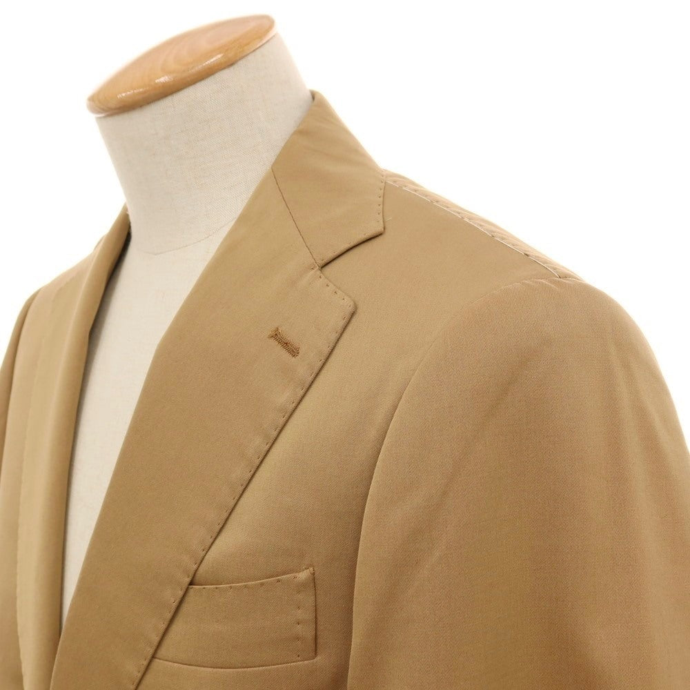 【中古】【未使用】ブリッラ ペル イル グスト Brilla per il gusto コットンウールシルク 3つボタンスーツ ベージュ【 44 】【 状態ランクS 】【 メンズ 】 []