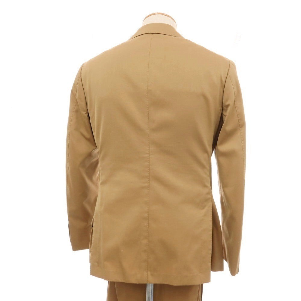 【中古】【未使用】ブリッラ ペル イル グスト Brilla per il gusto コットンウールシルク 3つボタンスーツ ベージュ【 44 】【 状態ランクS 】【 メンズ 】 []