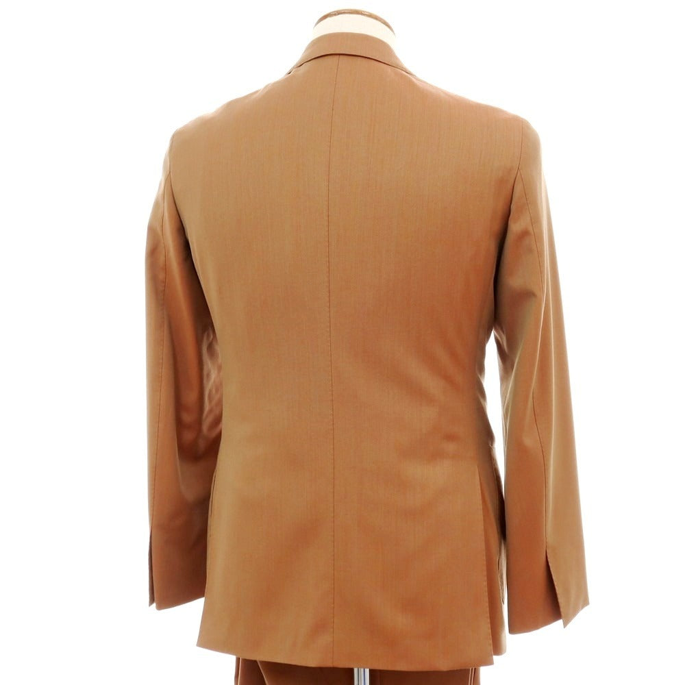 【中古】アルチザン ARTISAN ウール スリーピース 2つボタンスーツ オレンジブラウン系【 M 】【 状態ランクC 】【 メンズ 】