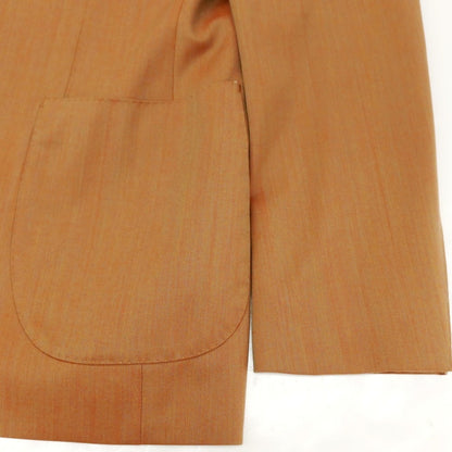 【中古】アルチザン ARTISAN ウール スリーピース 2つボタンスーツ オレンジブラウン系【 M 】【 状態ランクC 】【 メンズ 】