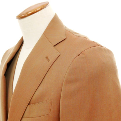 【中古】アルチザン ARTISAN ウール スリーピース 2つボタンスーツ オレンジブラウン系【 M 】【 状態ランクC 】【 メンズ 】