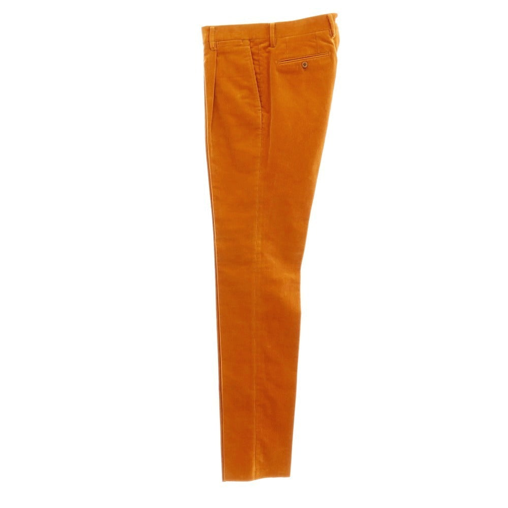 【中古】【未使用】イコライ ICHORAI ストレッチコーデュロイ 2つボタンスーツ オレンジ【 46 】【 状態ランクS 】【 メンズ 】